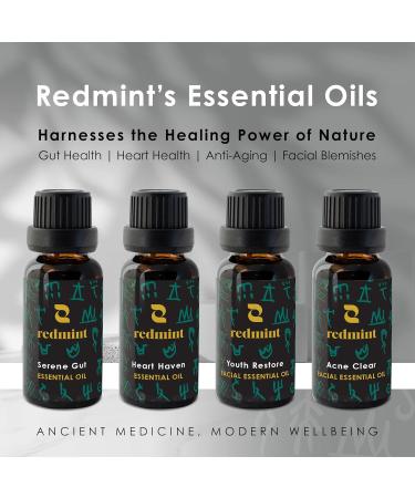Redmint Heart Haven Essential Oil | Calms The Mind | Made with 100% Natural Ingredients| Natural Solution for Peace and Relaxation | 20ml - Buy Online on GoSupps.com