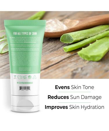 Hydrating Face Wash - Gentle Cleanser for Oily Dry & Sensitive Skin | 6oz Gel for Men & Women - Buy Online on GoSupps.com