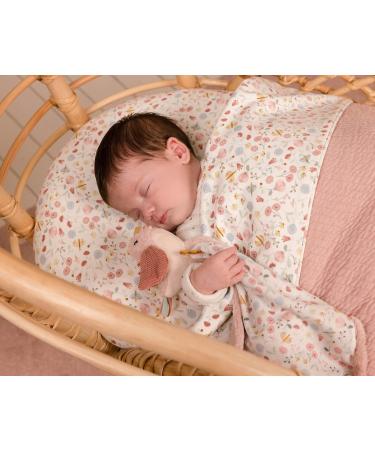 Shop Little Dutch Cuddly Blanket & Pacifier Cloth - Flowers & Butterflies | International Shipping Available - Buy Online on GoSupps.com