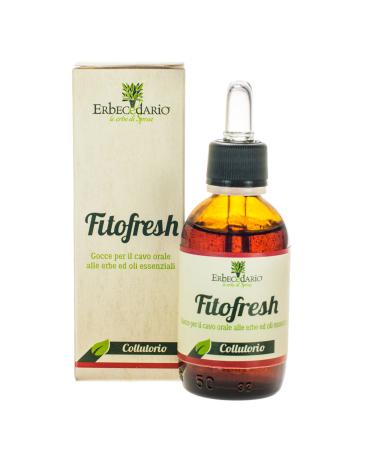 Erbecedario Srl Natural Phythosefresh Erfcedario for alitosis red ingages useful for the wellbeing of the throat 1 bottle of 50 ml