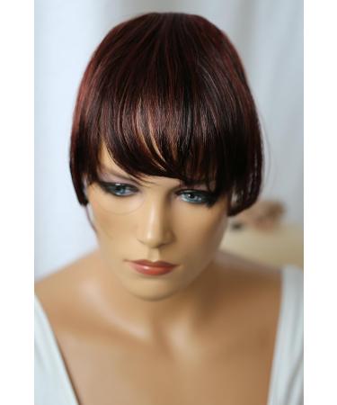 CAISHA 100% Real Hair Pony Hairpiece - Thickening Hair Extensions in Dark Brown Mix #1BH33 H313l - Shop Internationally - Buy Online on GoSupps.com