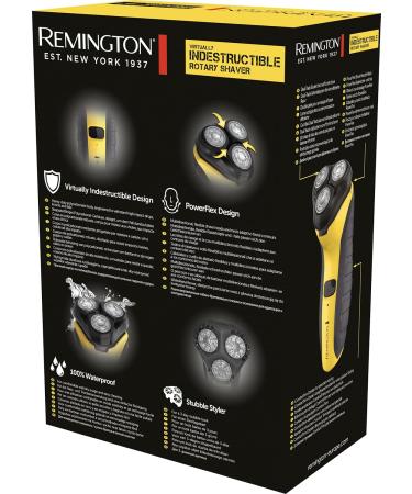 Remington Electric Razor PR1855 - Indestructible Wet & Dry Rotation Shaver with Dual Track Comfort Trimmer & 3-Day Beard Styler - EU Power Plug - Buy Online on GoSupps.com