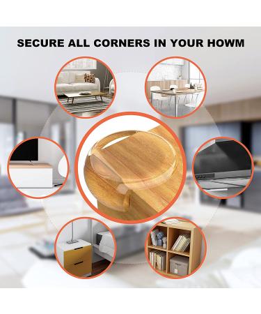 Baby Safety Corner Protector Guards - 12 Pack Furniture Edge Bumpers for Table, Cabinets | Childproofing Sharp Edges - Buy Online on GoSupps.com