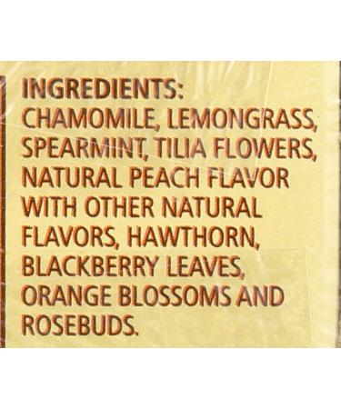 Celestial Seasonings Sleepytime Peach Tea - 20 Bags - Buy Online on GoSupps.com