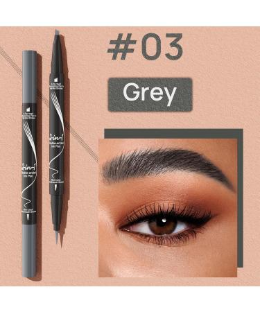 Microblading Double Ended Eyebrow Pencil with 4 Fork Tips for Daily Eyebrow Makeup - Buy Online on GoSupps.com