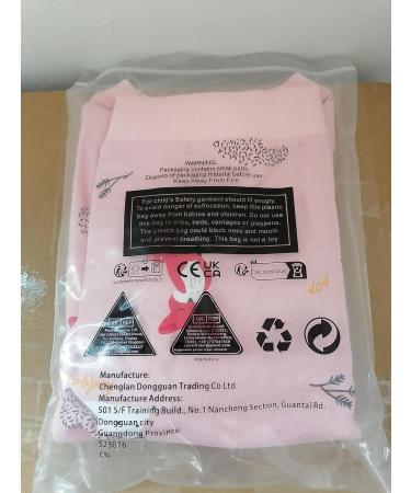 Girls Cotton Sweatshirt | Long Sleeve Casual Jumper for Toddlers | 5-6 Years | Pink - Buy Online on GoSupps.com
