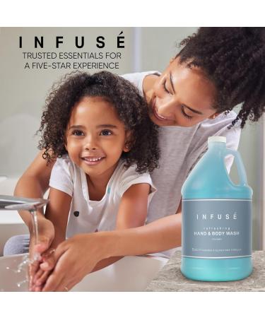 1-Shoppe All-in-Kit Hand/Body Wash | Infuse White Tea & Coconut Hotel | 1 Gallon | For Hospitality & Vacation Rentals to Refill Dispensers | (Single Gallon) White Tea & Coconut 128 Fl Oz (Pack of 1) - Buy Online on GoSupps.com