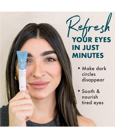 Hyaluronic Acid Eye Gel - Anti Aging Serum for Wrinkles, Puffiness & Dark Circles - 0.67 Fl Oz - Buy Online on GoSupps.com