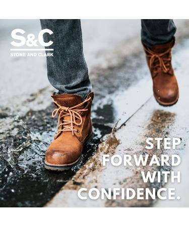 Stone and Clark Mink Oil for Leather Boots 3.5 oz. with Shoe Polish Applicator - Leather Conditioner & Protector for Boots, Belts, and More - Buy Online on GoSupps.com