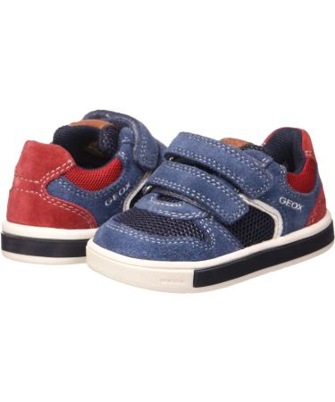 Geox Baby Boy's B Trottola B Sneakers 5 UK Child Blue Avio Dk Red - Comfortable and Stylish Shoes for Little Feet - Buy Online on GoSupps.com