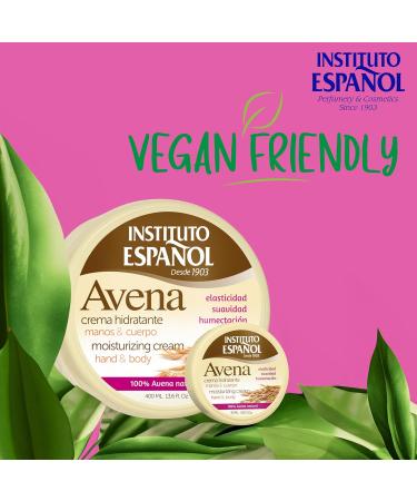 Instituto Espa ol Oatmeal Body Moisturizer | Scented Body Cream for Women Men | Treatment and Elasticity for Dry Chapped Skin | Ideal for the Whole Family | Travel Set 430 - Buy Online on GoSupps.com