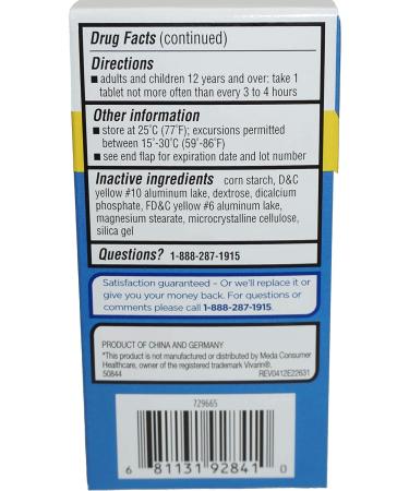 Equate Stay Awake Alertness Aid with Caffeine - Maximum Strength 200mg | Reduce Fatigue | 80 Tablets Pack of 2 - International Shipping Available - Buy Online on GoSupps.com