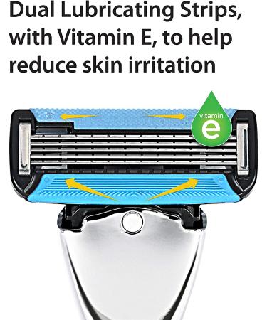 Solimo Men's Razor Refills 12-Pack + MotionSphere Razor with Dual Lubrication - 2-Pack - Buy Online on GoSupps.com