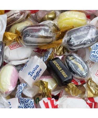 Sugar-Free Sweets Gift Box To Share: Old Fashioned Pick & Mix Sweet Hamper Selection Christmas Stocking Filler Secret Santa & Birthday Gifts For Men Women & Kids - Buy Online on GoSupps.com