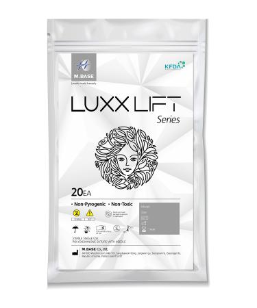 Luxx PLLA Thread Lift/Eye Lift & Eye Care/No Cog Blunt CL-Type/20Pcs(1Pack)/Made in S.Korea (30G25mm) 158 g (1 Pack)