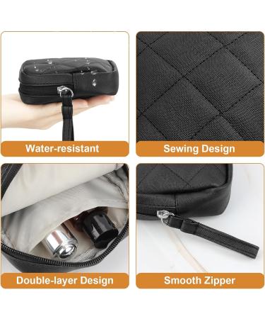 Likesing Sanitary Napkins Storage Bag - Portable Period Kit for Women - Tampon Holder Purse - Leather Menstrual Pouch - Black - Buy Online on GoSupps.com