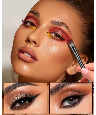 Anmor 8 Pcs Professional Eyeshadow Brush Set - Nano-fiber Blending Brushes for Eye Makeup - Buy Online on GoSupps.com