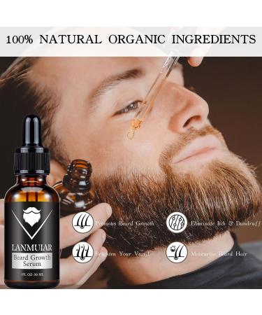 Best Bart Growth Oil for Men | Hair & Beard Growth Essence | Mustache & Face Hair Care - Aibyks 1 fl oz - Buy Online on GoSupps.com