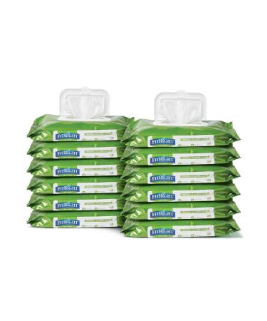 FitRight Aloe Scented Incontinence Wipes 576 Count - Adult Cleansing Cloths - Buy Online on GoSupps.com