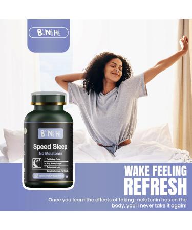 BNH Melatonin-Free Sleep Formula - Traditional Chinese Remedy - 15 Herbs - Fall & Stay Asleep Faster - Wake Refreshed & Energized - No Groggy Feeling - Relax - Calms Mind - Drug Free - 180 Count - Buy Online on GoSupps.com