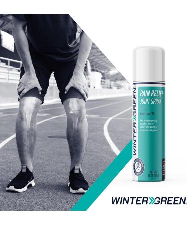 Wintergreen Joint Support Spray - 3.5 Fl Oz - Arnica Oil & Chondroitin - Relieve Arthritis Pain & Improve Joint Health - Buy Online on GoSupps.com