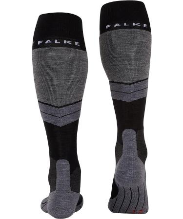 FALKE Women's SK4 Knee High Merino Wool Ski Socks - Black (Size 8-9) - Buy Online on GoSupps.com