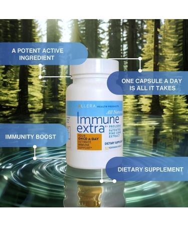Allera Health Pine Cone Extract Capsules - Vegan ProLigna Plant Based Diet Products - Immune Support Supplement - Organic Pine Pollen Powder Extract Harvested from Wild Crafted Trees - 30 Capsules 30.0 Servings (Pack of 1) - Buy Online on GoSupps.com