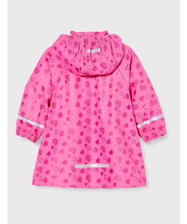 Playshoes Unisex Kid's Raincoat - Windproof and Waterproof Rainwear 98 - Little Heart Design - Buy Online on GoSupps.com