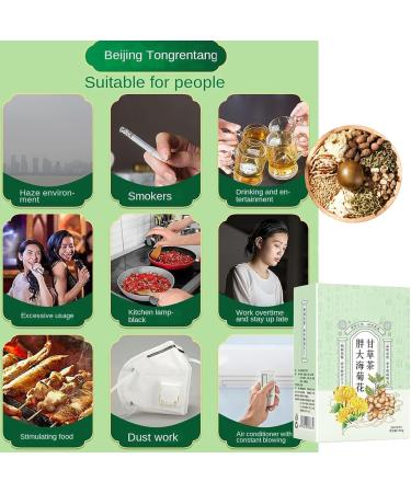 Sterculia lychnophora Chrysanthemum Tea Lung tea Sterculia lychnophora Lung tea Chinese Nourishing Lung Tea The Ultimate Lung Tea Reduce Stress Improve Sleep (3box) - Buy Online on GoSupps.com