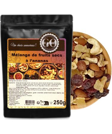 Pineapple Dried Fruit Mix 250g - LA PLANTIGO