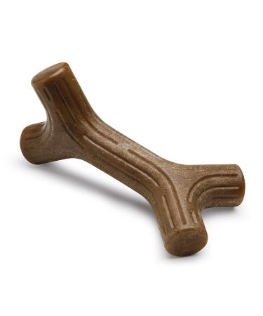 Benebone Maplestick/Bacon Stick Durable Dog Chew Toy for Aggressive Chewers, Made in USA REAL Bacon Medium