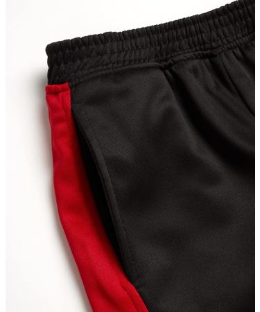 Quad Seven Boys' 2-Piece Performance T-Shirt and Tech Pants Set - White/Red, Size 8-10 - Buy Online on GoSupps.com