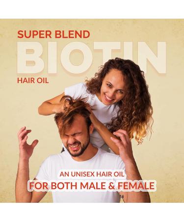 Rosemary Mint Hair Serum with Biotin & Natural Oils | Nourish & Strengthen Hair - 100 ml - Buy Online on GoSupps.com