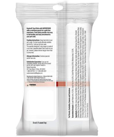 Kaytee Walnut and Almonds Avian Treat Stick with Superfood 5.5 Ounce (Pack of 1) - Buy Online on GoSupps.com