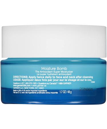 Garnier SkinActive Moisture Bomb Antioxidant Super Moisturizer 1.7 oz | Hydrate & Nourish Your Skin - Buy Online on GoSupps.com