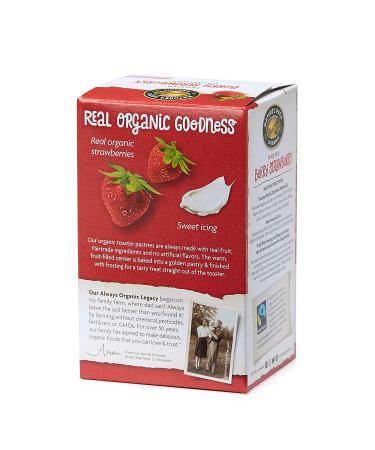 Nature's Path Organic Frosted Strawberry Toaster Pastries - 11oz (12 Pack) Non-GMO, Real Fruit - Buy Online on GoSupps.com