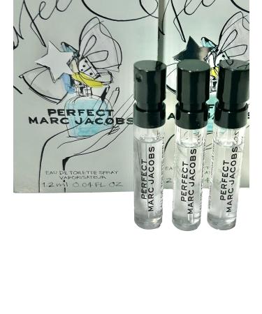 Marc Jacobs Perfect EDT Sample Women Perfume Spray 1.2 ml / 0.04 oz - set of 3 - Buy Online on GoSupps.com