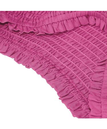 LAEMILIA Womens Floral Print Mini Skater Skirt with Drawstring - Rose Red | Size S - Buy Online on GoSupps.com