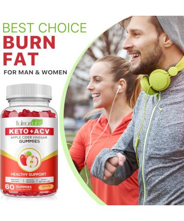 Rsgrt Apple Cider Vinegar Gummies with Vitamin B12 & Folic Acid | 60 Vegan Gummies for Weight Management | High-Strength ACV for Men & Women - Buy Online on GoSupps.com