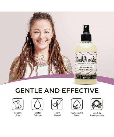 Dollylocks Professional Organic Dreadlock Refreshening Spray - Lavender Sky 8oz - Buy Online on GoSupps.com