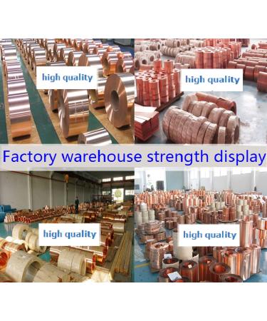 YebiO Pure Copper Tape Copper Skin Copper Foil Copper Skin Copper Sheet Grounding Copper Tape Grounding Copper Skin Red Copper Strip/0.1Mm*200Mm*1000Mm - Buy Online on GoSupps.com