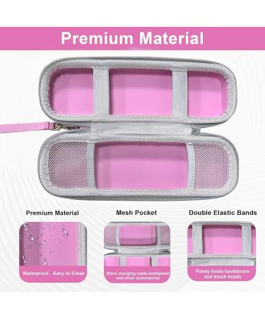 Do Yinsh Travel Case for Philips Sonicare & Pro Electric Toothbrushes - Portable Hard-Shell Bag (Pink) - Ideal for Pro 1000 1500 7000 7500 & Sonicare 4100 1100 6100 5300 - Buy Online on GoSupps.com