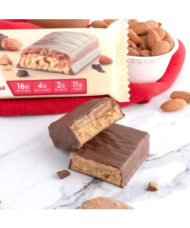 Atkins Chocolate Almond Butter Protein Bars - Keto-Friendly, 5 Count | Low-Carb Snack - Buy Online on GoSupps.com