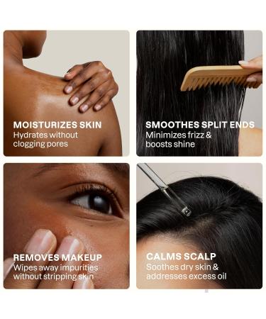 Cliganic USDA Organic Jojoba Oil 100% Pure (4oz) | Moisturizing Oil for Face, Hair, Skin & Nails | Cold Pressed, Hexane Free | 4 Fl Oz - Buy Online on GoSupps.com