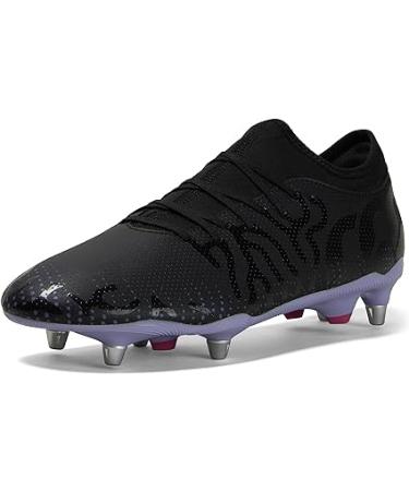 Canterbury Mens Speed Infinite Team Adults Soft Ground Rugby Black/Verbena Size 8 UK - 9 USA