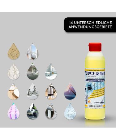 Professional Glass Cleaner Concentrate 500ml | Eco-Friendly Window Cleaner with Lotus Effect - Effective Glass Cleaning Solution - Buy Online on GoSupps.com