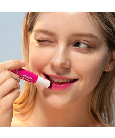 Unicorn Glow Tinted Lip Water Stick 02 Balloon - Longwear Pigmented Lip Tint for Moisturized and Waterproof Color | Cruelty Free and Non-Sticky Formula - Buy Online on GoSupps.com