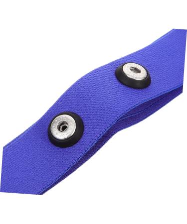 High-Quality Blue Heart Rate Monitoring Belt - Combined Heart Frequency Meter Chest Strap for Sports - Elastic Nylon - 17.00x3.00x0.10cm - International Shipping Available - Buy Online on GoSupps.com