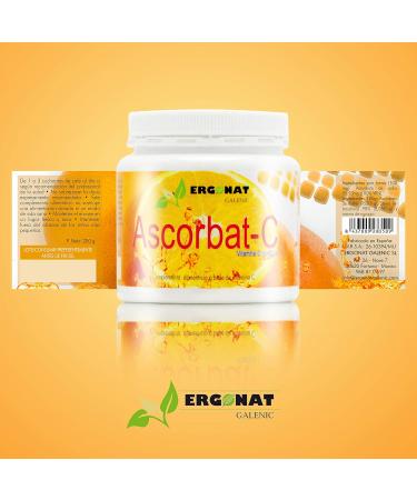  Ergonat Ascorbat-C - 200 g - Buy Online on GoSupps.com