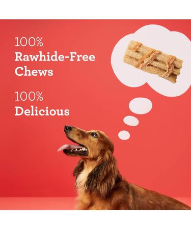 DreamBone Chicken Wrapped Wavy Peanut Butter Chips 5ct 75g - Buy Online on GoSupps.com